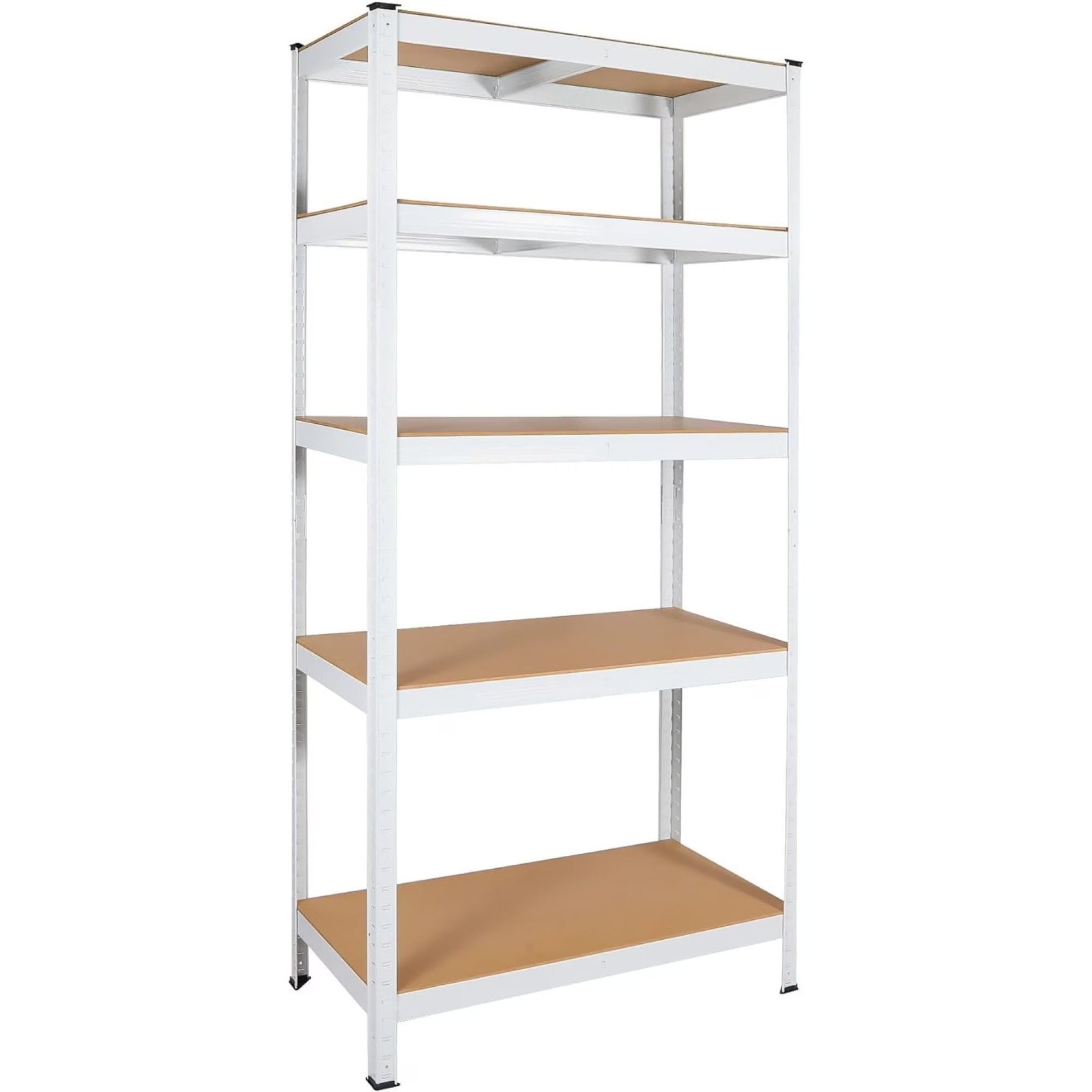 5 Tier Metal Shelving Unit with Adjustable,Garage Storage Utility Rack Heavy