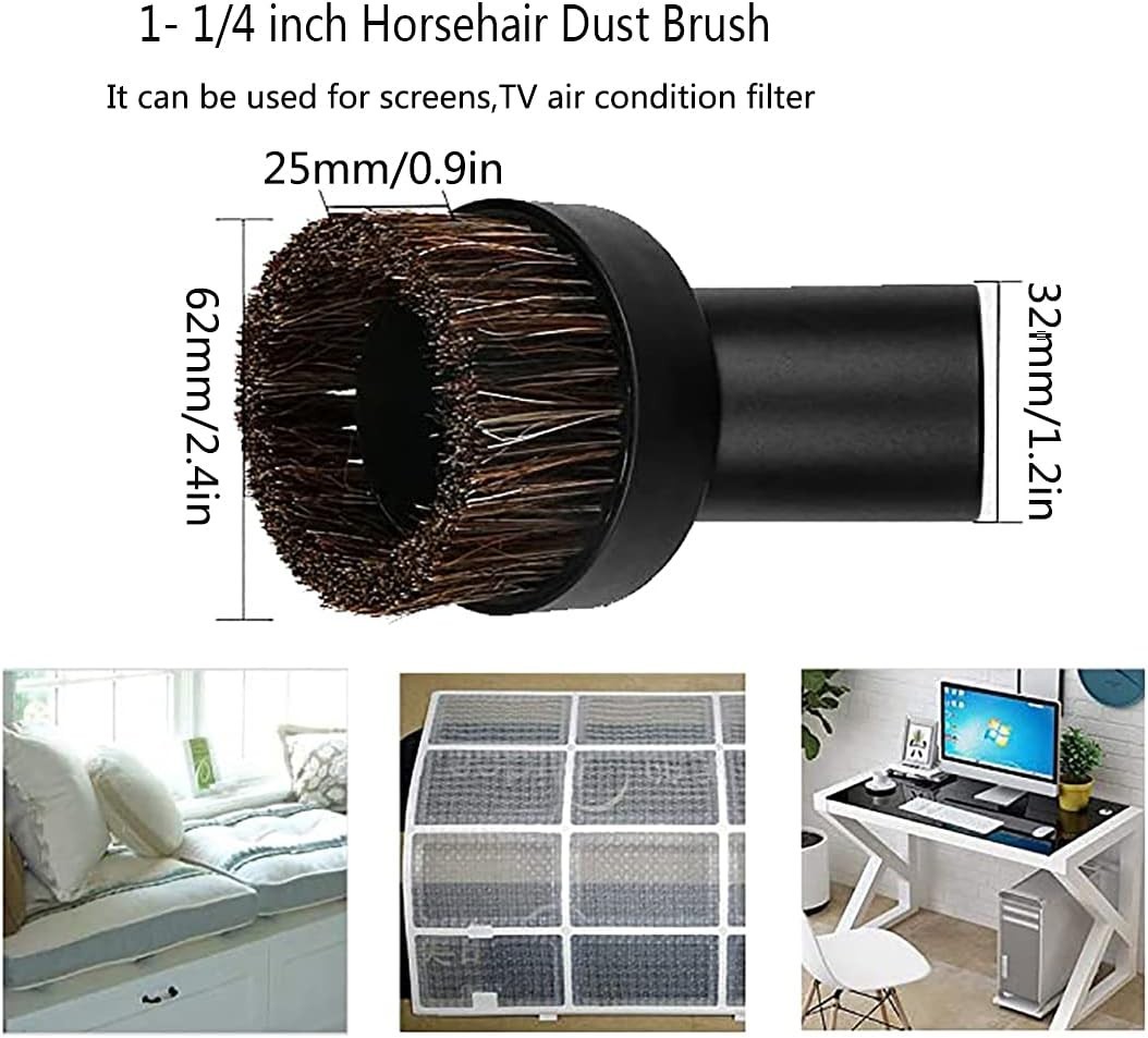 Comprehensive 1-1/4 Inch Vacuum Attachment Set – Clean Every Corner Effortlessly