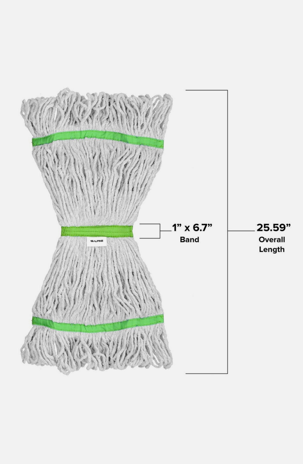 Alpine Industries Mop Head – Commercial Mop Head -24oz Cotton Blend