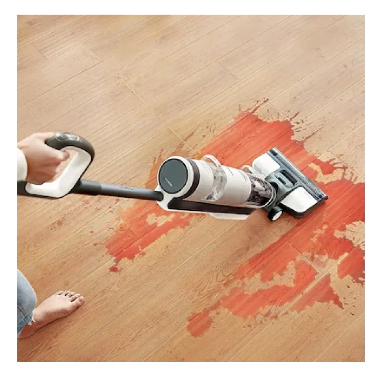 Tineco iFloor 3 Breeze Complete Cordless Wet/Dry Vacuum Cleaner – Gray/White