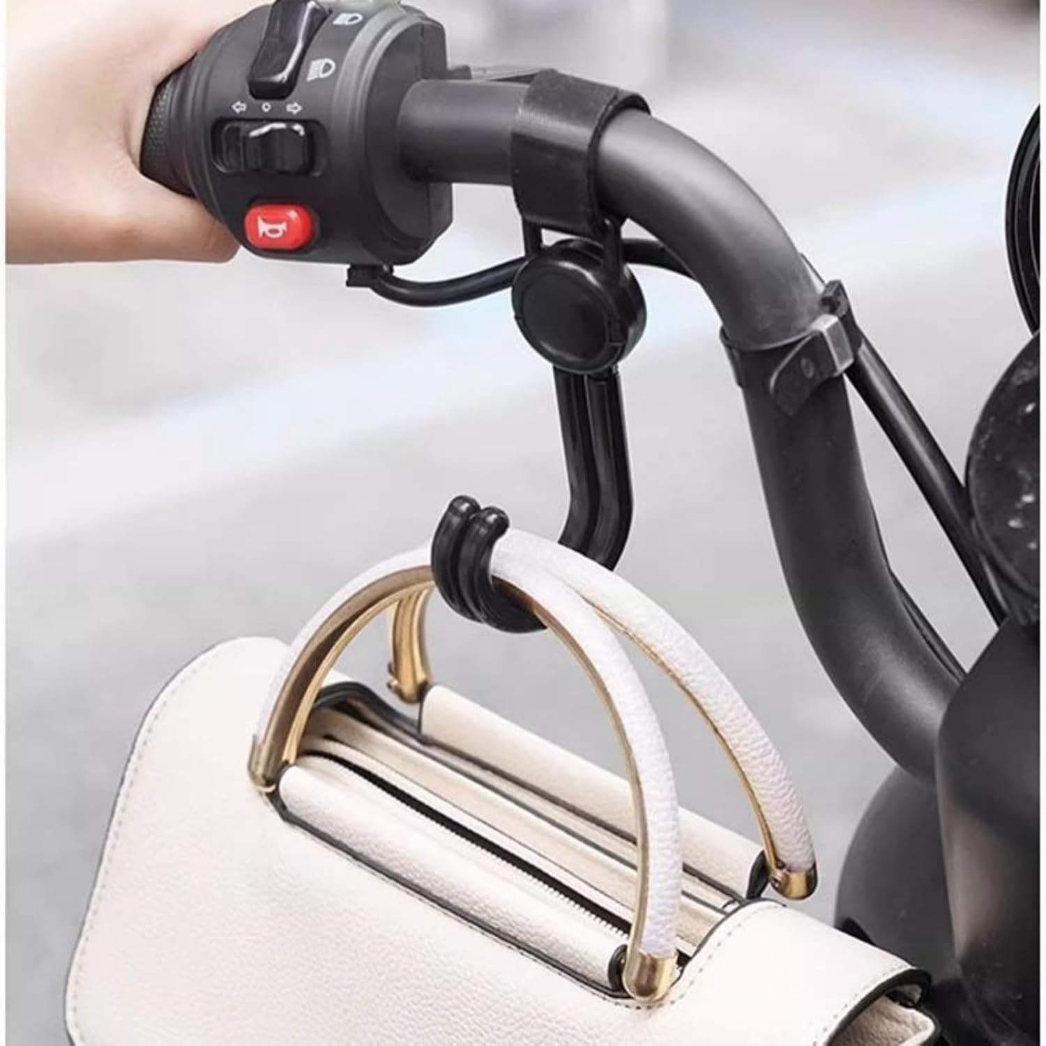 1~10PCS Electric Bicycle Hooks Multifunctional Hooks, Car Rear Seat Hooks