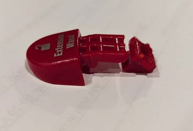 3D Printed Shark Navigator Lift Away Wand Clip Latch NV370 NV365 2-Pack Repair