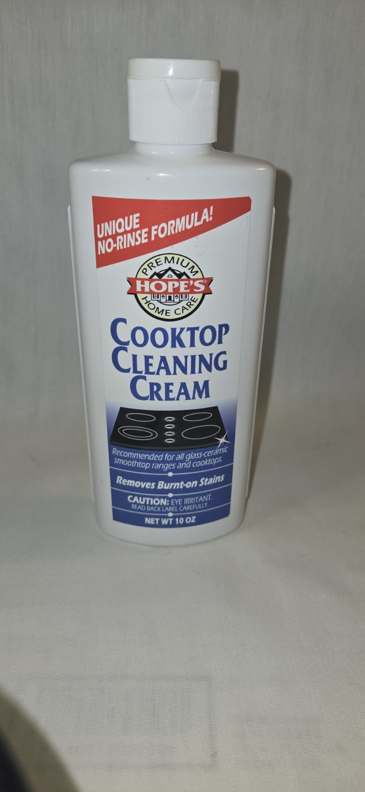 Hope’s Cooktop Cleaning Cream 10 Oz Net Weight (8 Fl Oz), Pack of 1