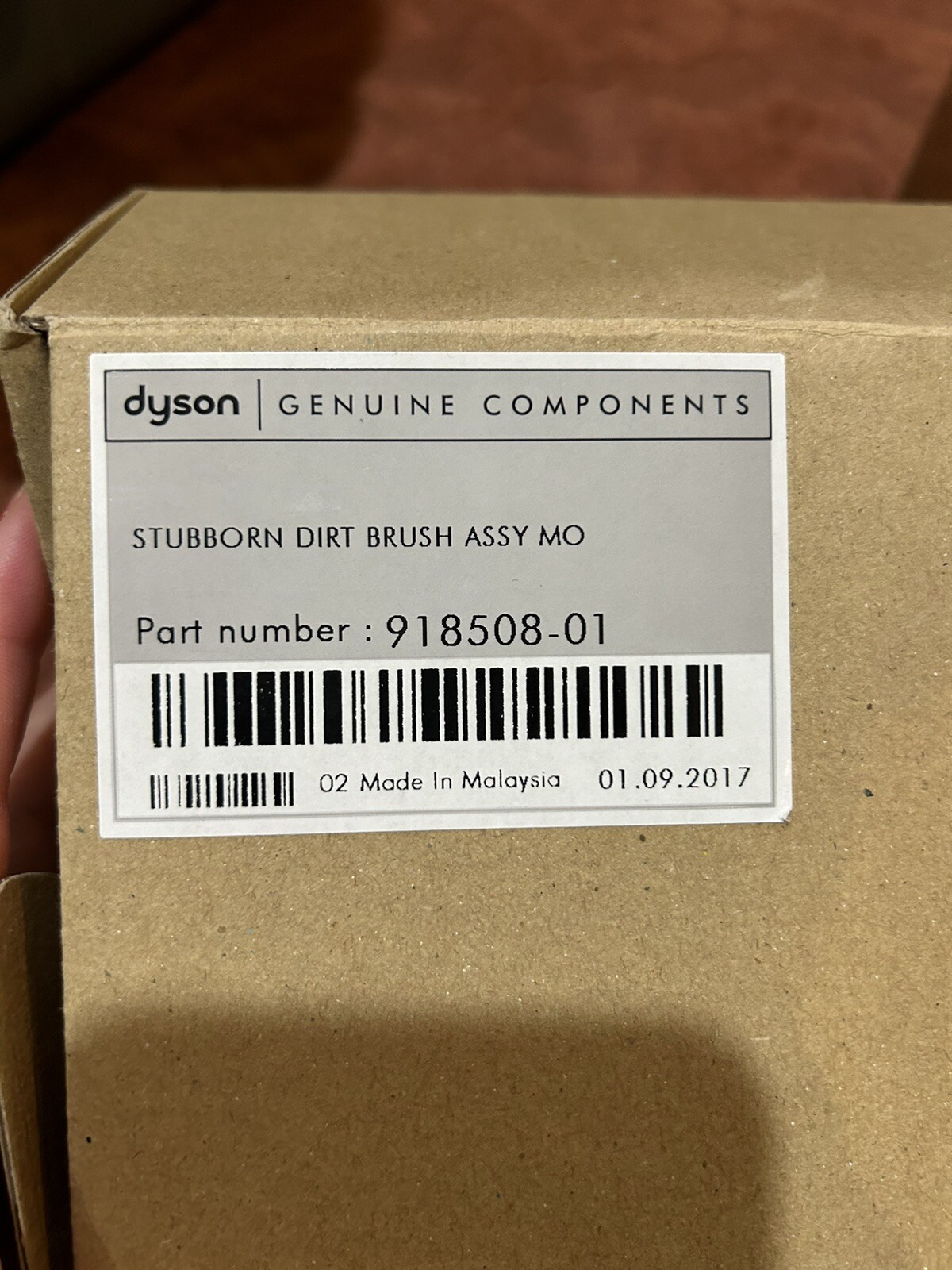 918508-01 Dyson Stubborn Dirt/Stiff Bristle Brush Attachment Tool with adapter