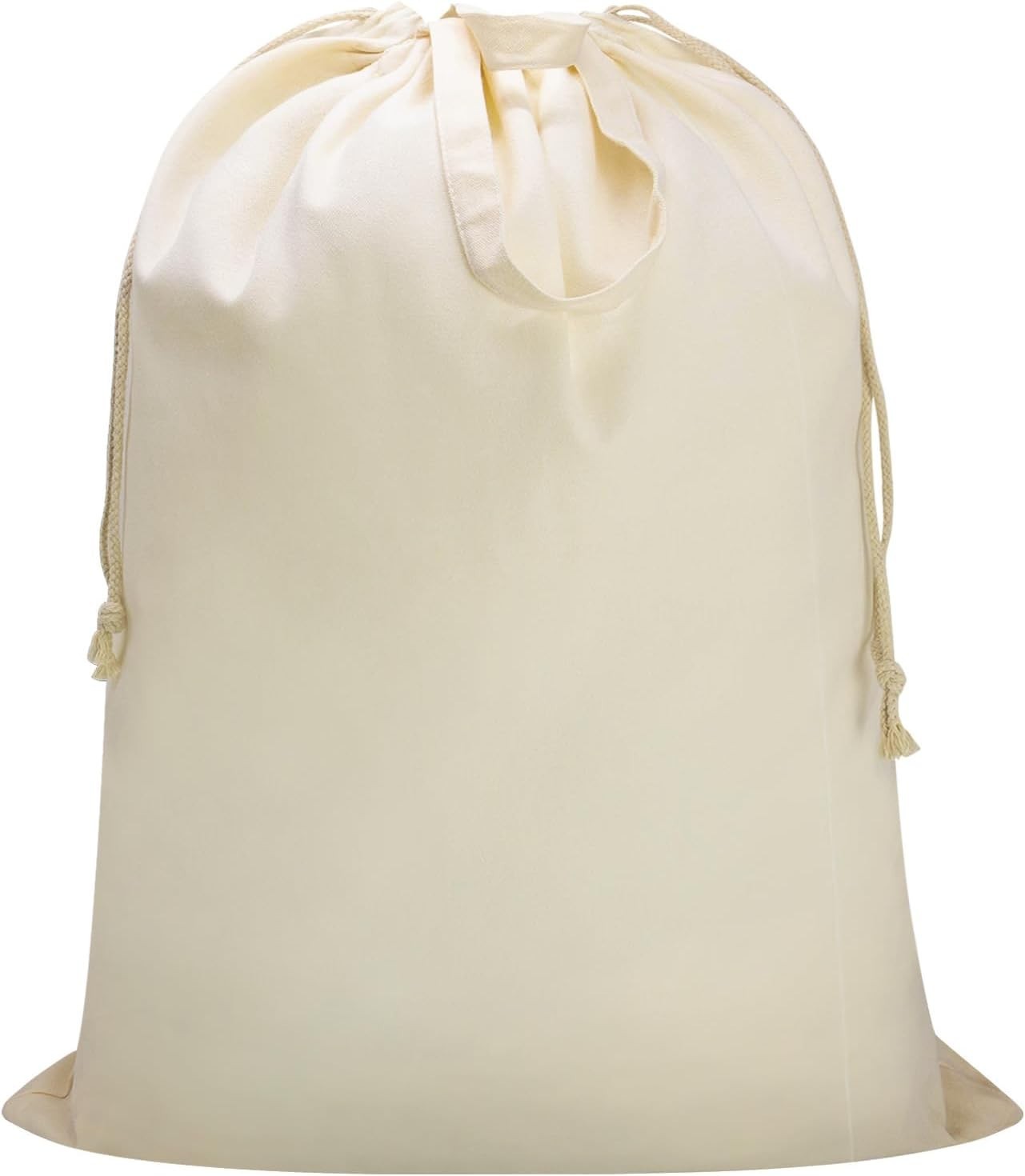 Extra Large Canvas Laundry Bag choose size, Heavy Duty Washable Sack with Handle