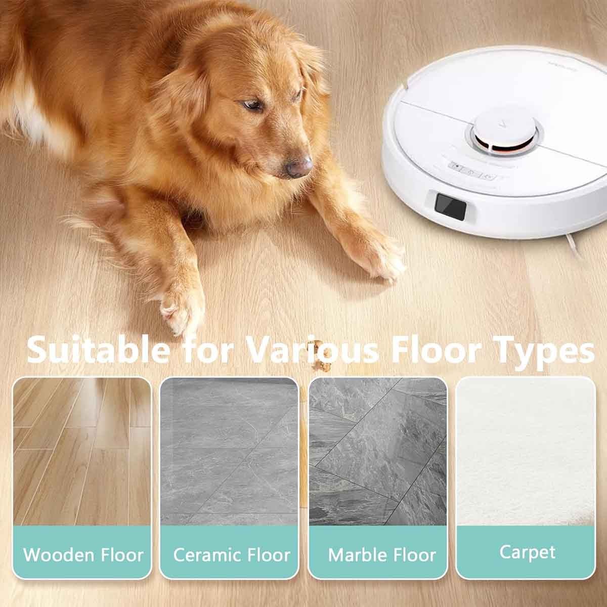 Microfiber Mop Cloths for roborock Q Revo, Qrevo MaxV Robot Vacuum Cleaner