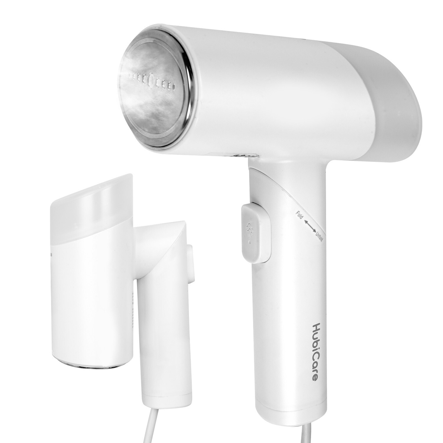 HubiCare Dual Voltage 120V – 220V Portable and Foldable Garment Steamer