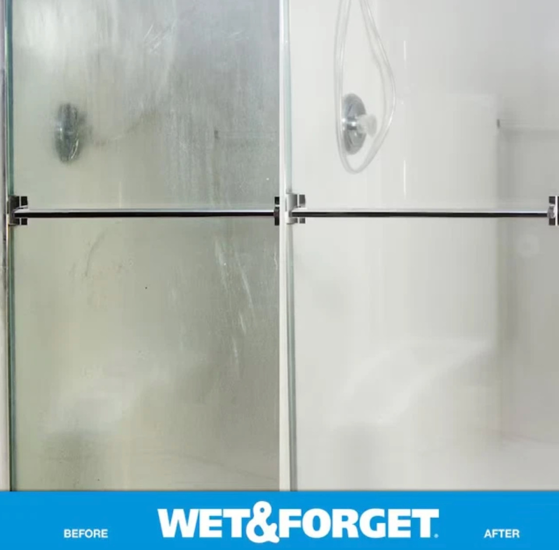 Wet & Forget Shower Cleaner Spray Multi-Surface Weekly Application Requires No S