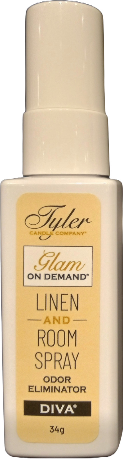 Tyler Candle Company – Spray On Demand – Diva 1.2oz / 34g