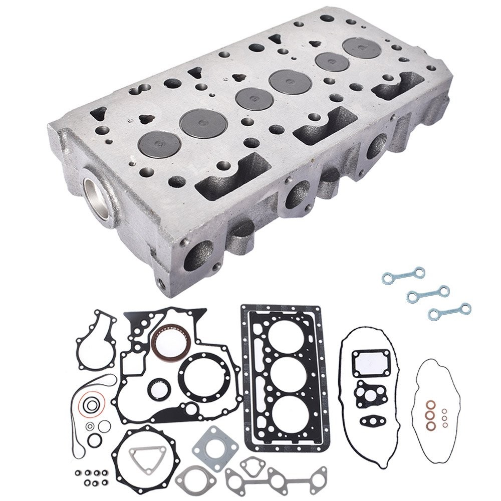For Kubota D902 ZD323 1G962-03045 Complete Cylinder Head With Gasket Kit