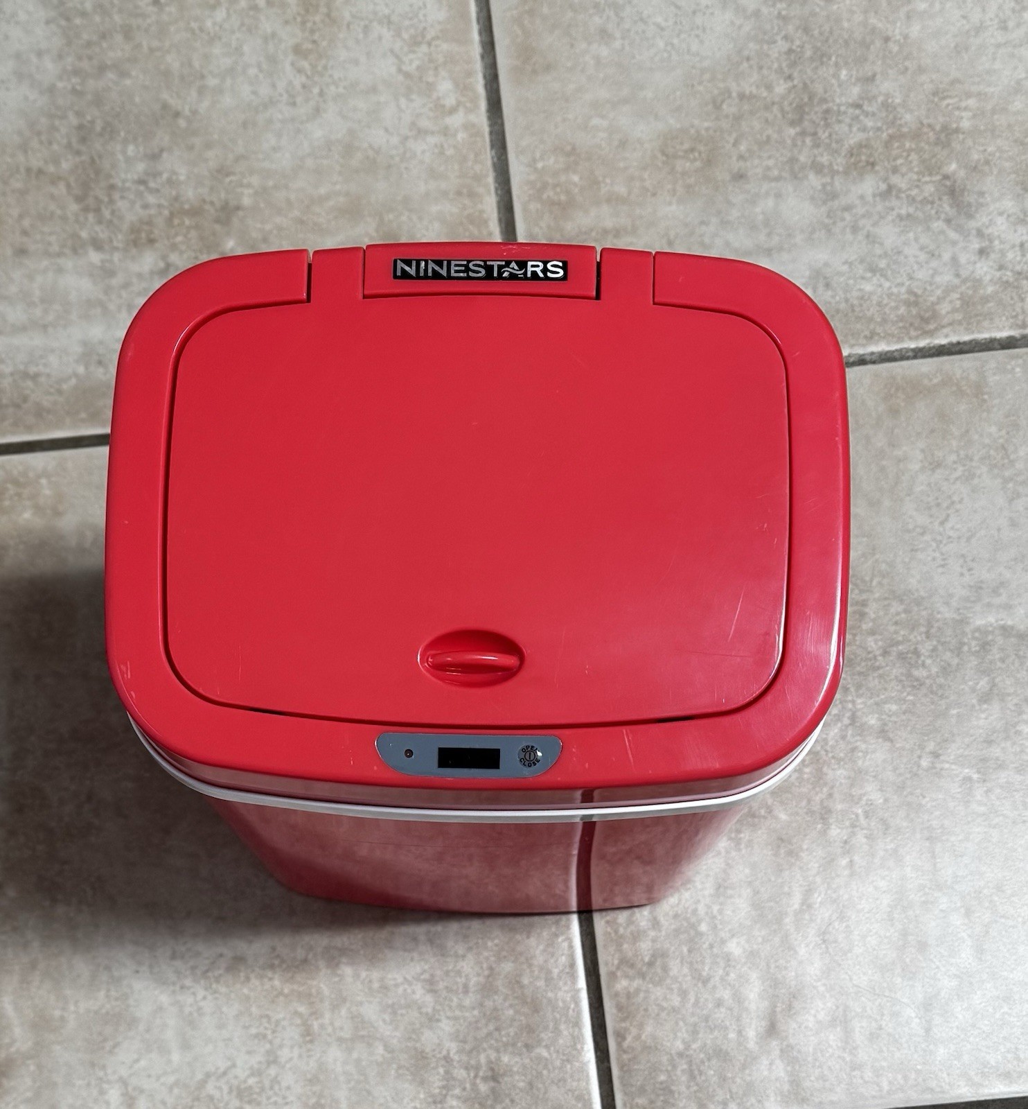 Ninestars 3 Gallon Automatic Trash Can (some Scuffs. See Pictures)