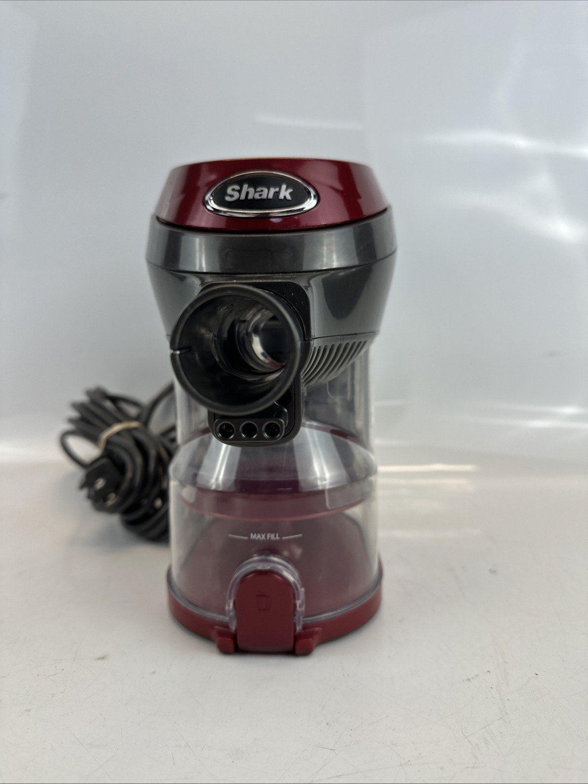 Shark QH296QRD Rocket Ultra-Light Handheld Vacuum Car Detail Kit 15FT Cord Red