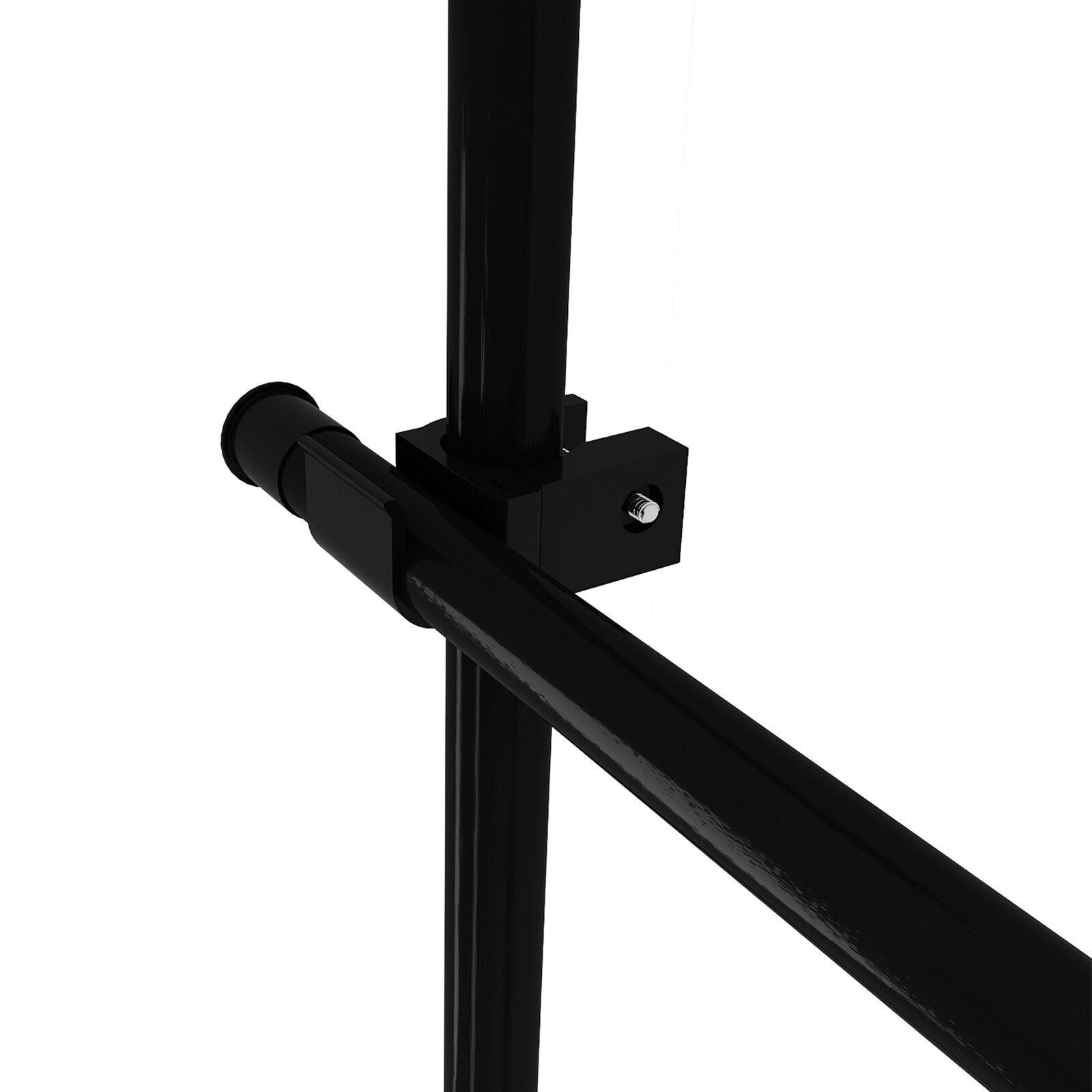 2 Tiers Rod Closet Organizer Garment Rack Clothes Hanger Storage Rack 2 Rails