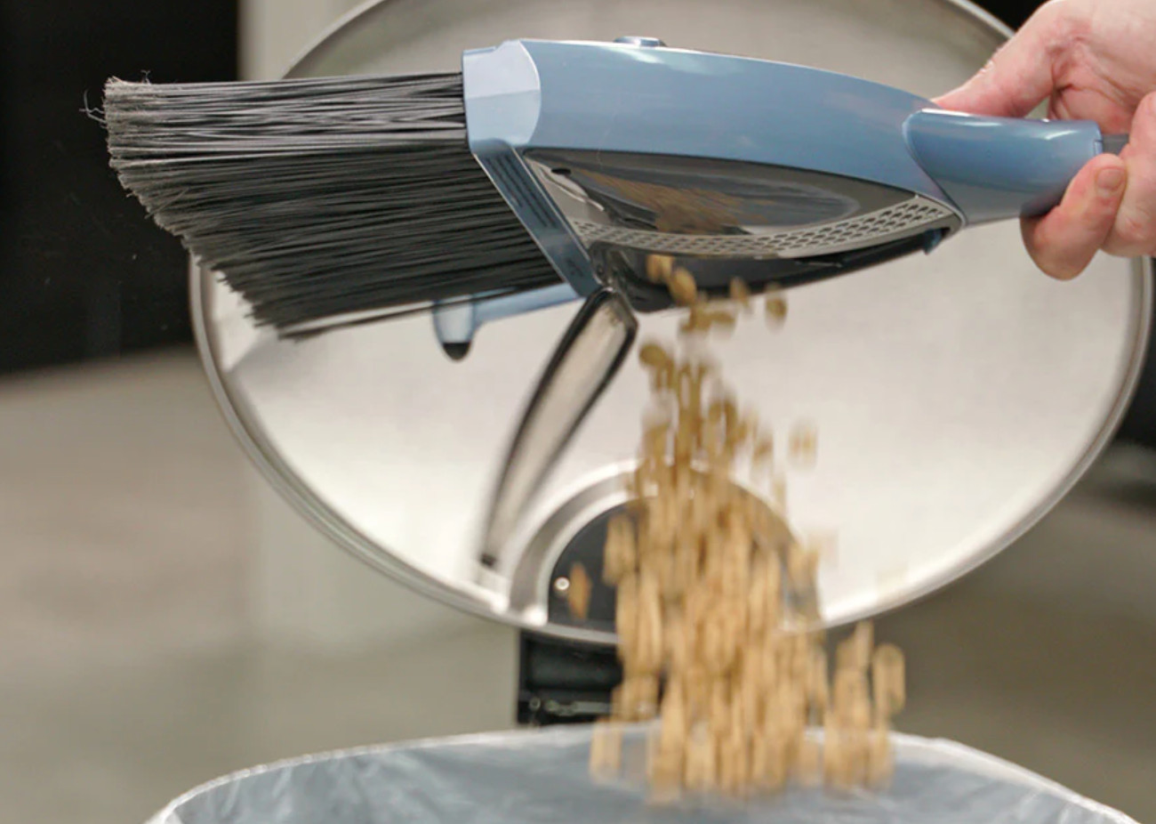 VaBroom 2-in-1 Sweeper with Built-in Vacuum