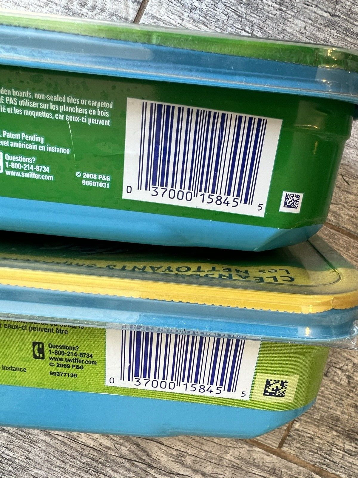Swiffer Sweeper Wet Mopping Cloths Refill 2 Boxes Lavender Vanilla New Mops