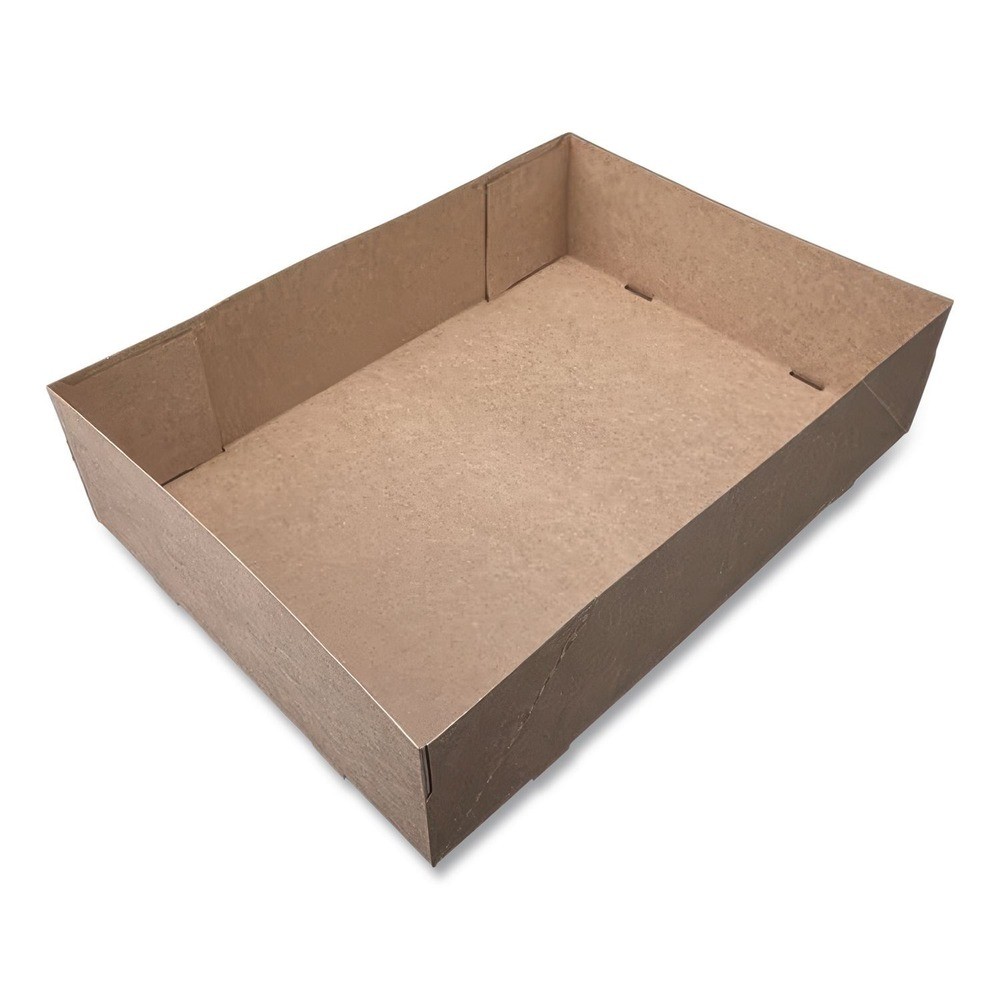 SCT 1268 13.5″ x 9.88″ x 3.38″ Kraft Paper Donut Trays – Brown (150/CT) New
