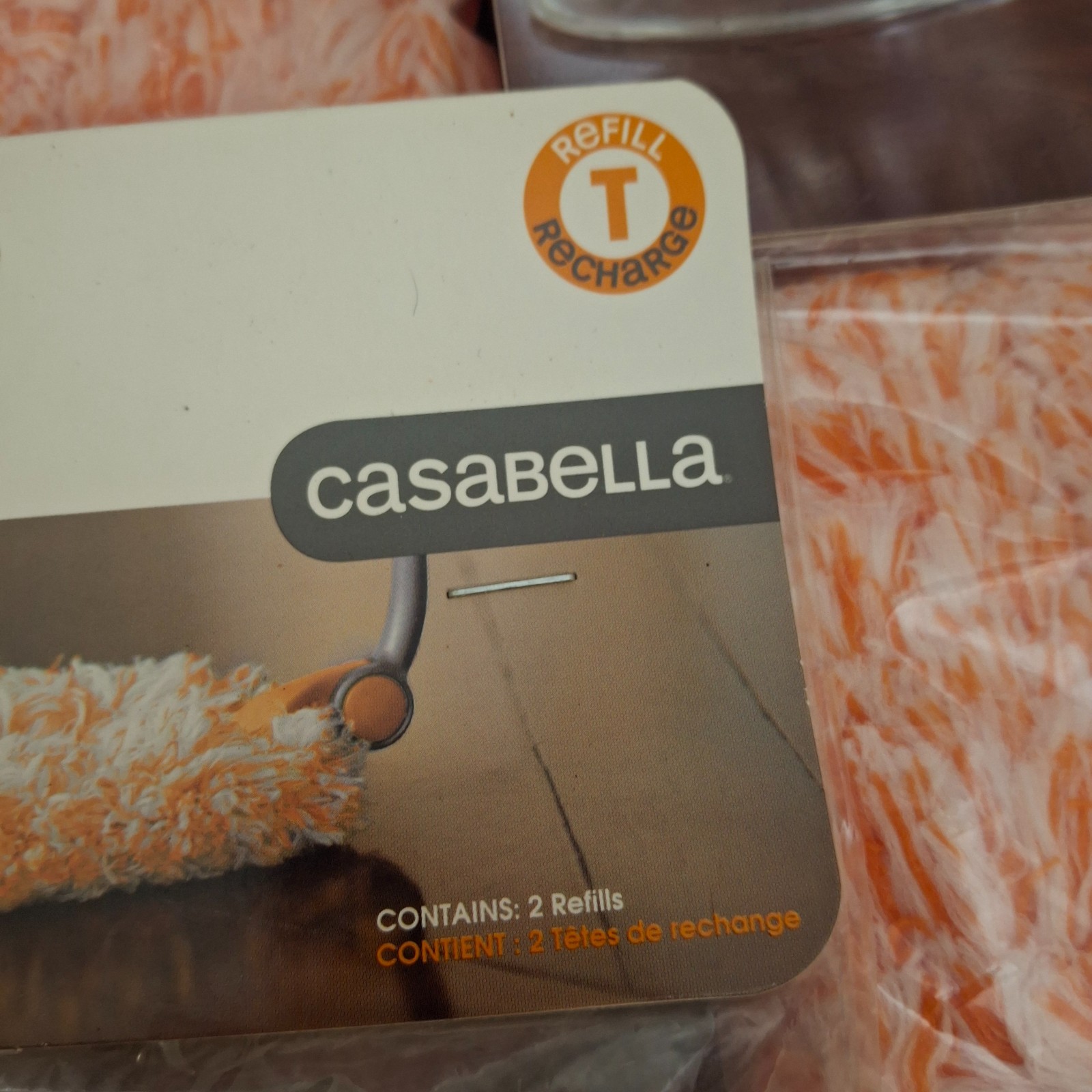Casabella Microfiber Duster Refill 12-Pack 24-Pcs Lot Replacement Bundle