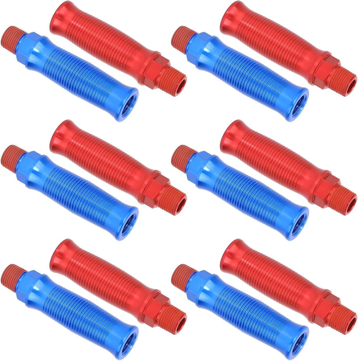12 Pcs Glad Hands and 12 Pcs Gladhand Handles and 20 Pcs Gladhand Seals Kit for