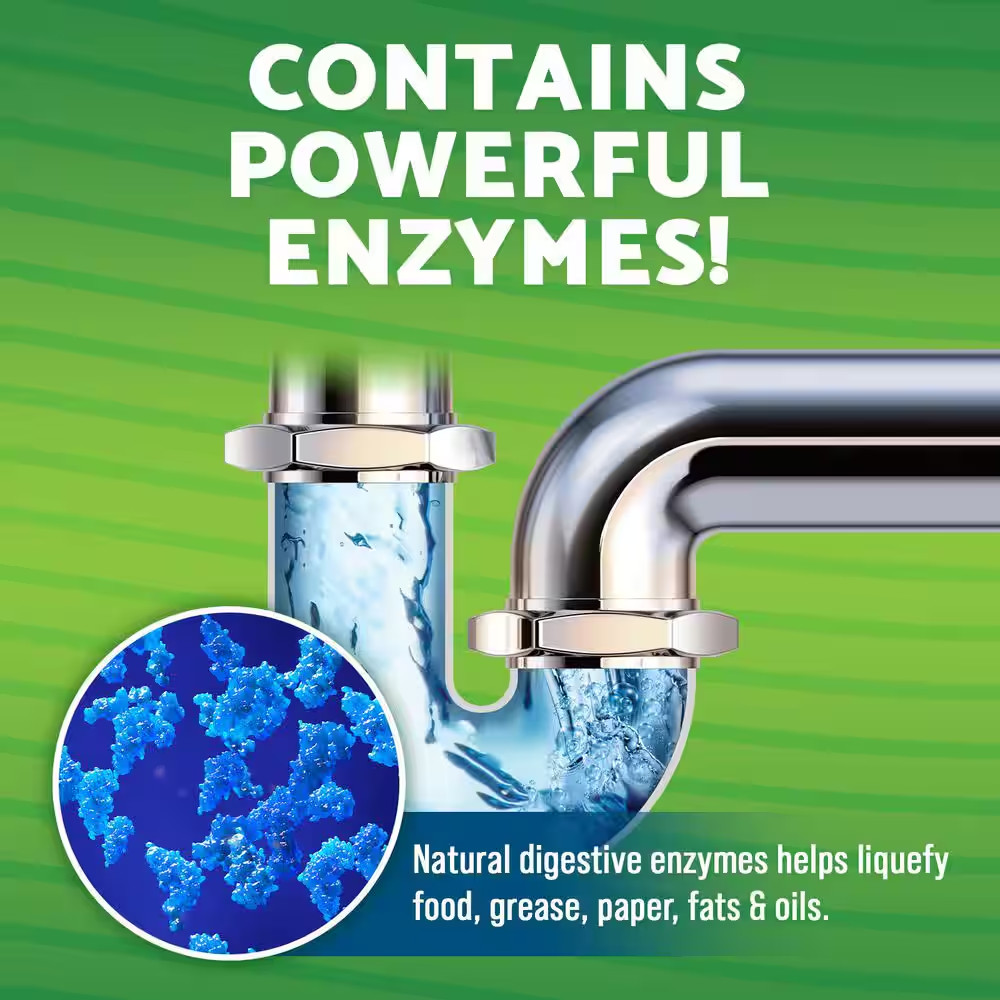 22.5 Oz. Disposal and Drain Cleaner (2-Pack)