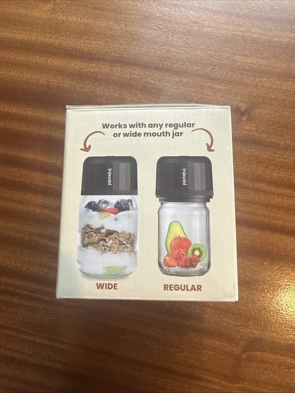 Plateful Electric Mason Jar Vacuum Sealer Kit Lids Included