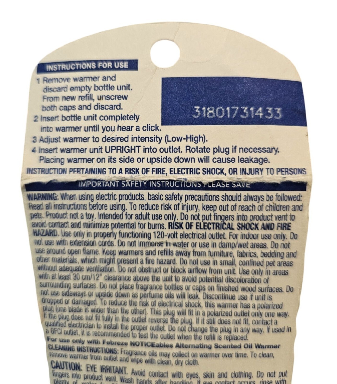 Febreze Mediterranean Lavender Plug Noticeables Scented Oil Refills NEW Scents