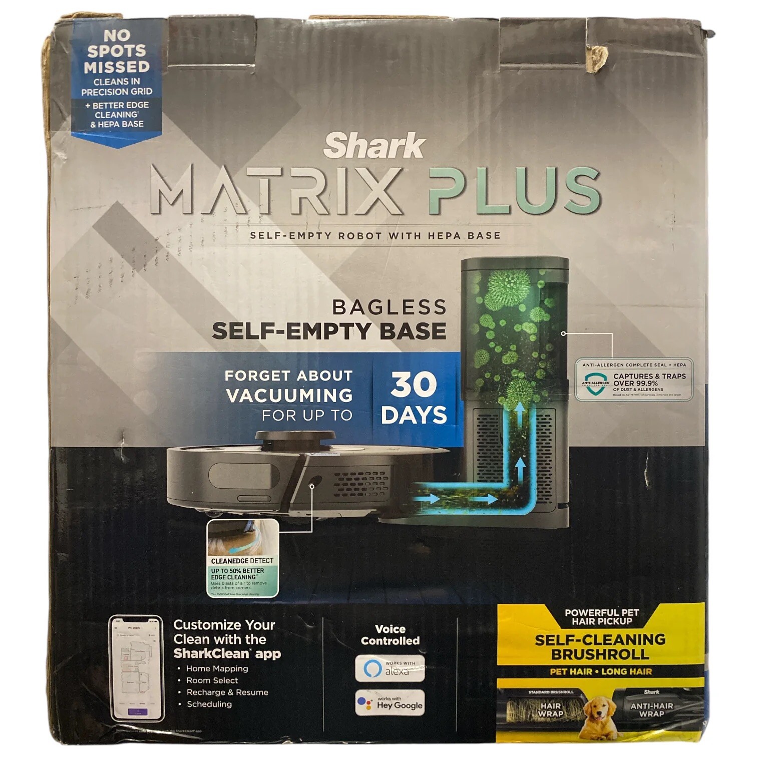 *BRAND NEW IN BOX* Shark Matrix Plus Robot Vacuum with Self-Empty HEPA Base
