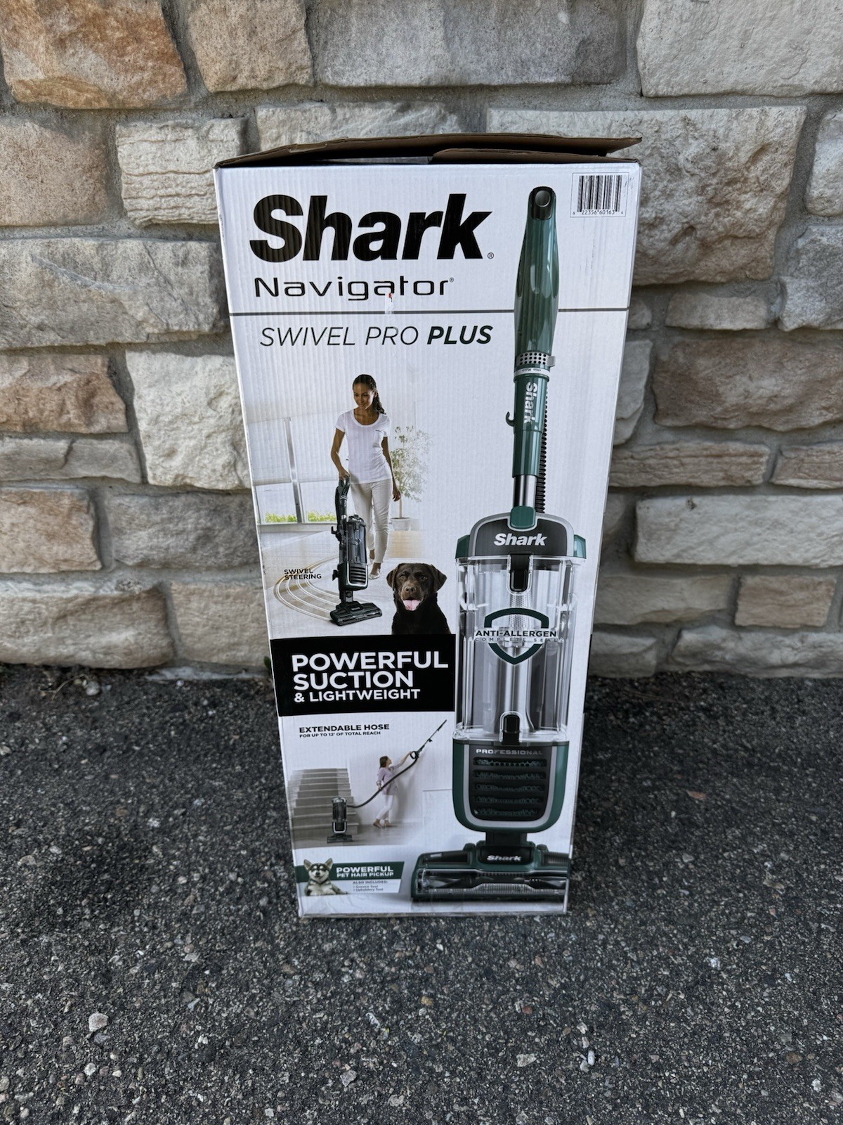 Shark Navigator Swivel Pro Plus Upright Vacuum Pet Friendly NV250 Emerald