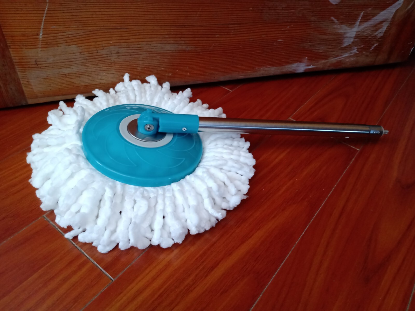Replacement Metal Pole Bottom Part B + Mop For 360° Hurricane Magic Spin Mop NEW
