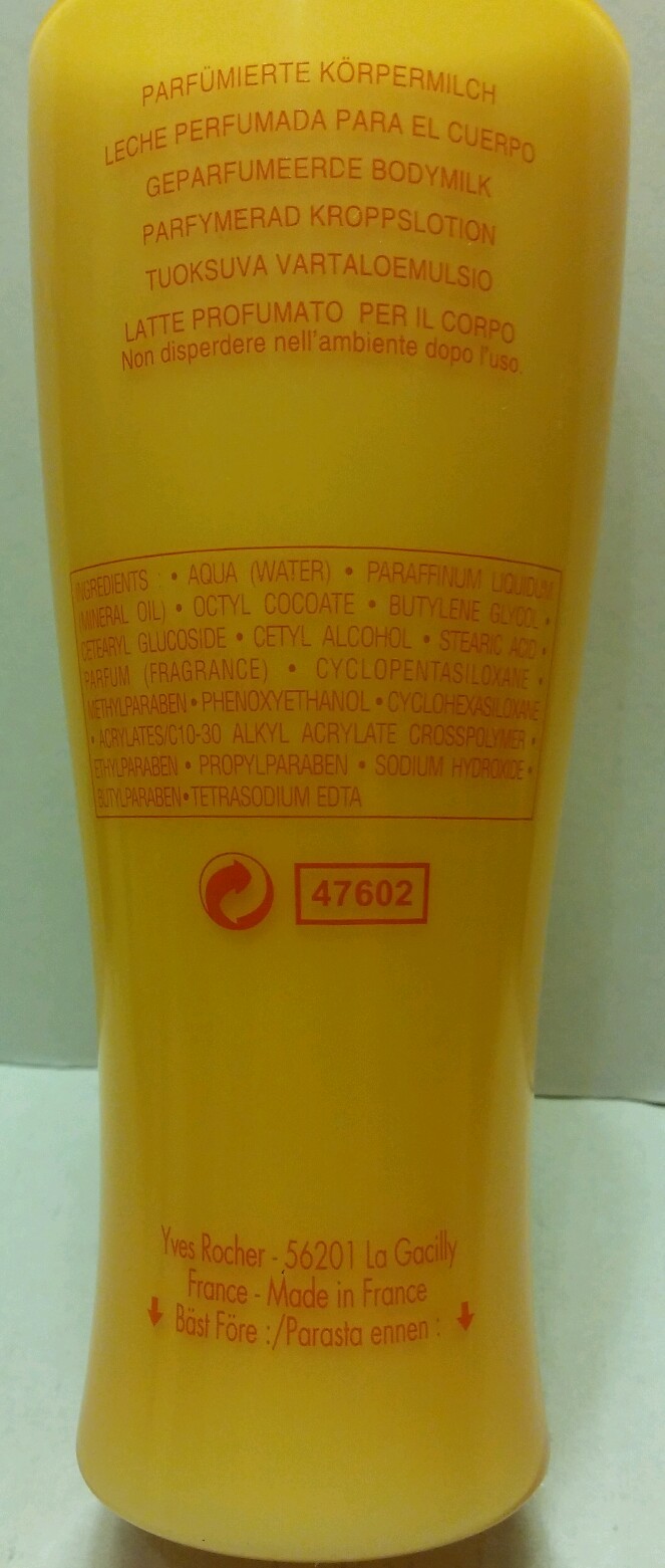 RARE YVES ROCHER SHAFALI FLEUR RARE PERFUMED BODY LOTION 6.7 OZ. 200 ML. NEW BB