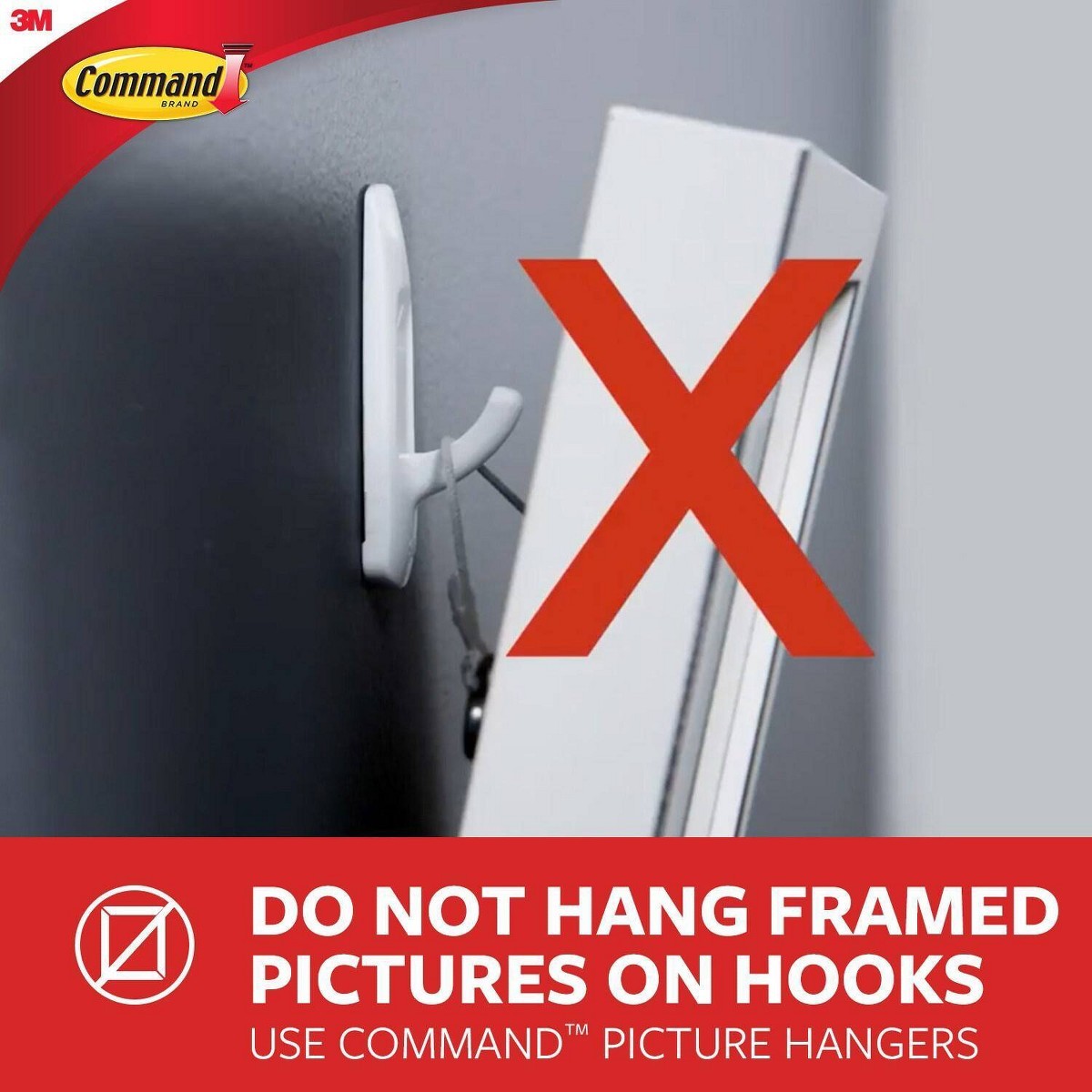 Command Picture Ledge with 10 Mounting Strips
