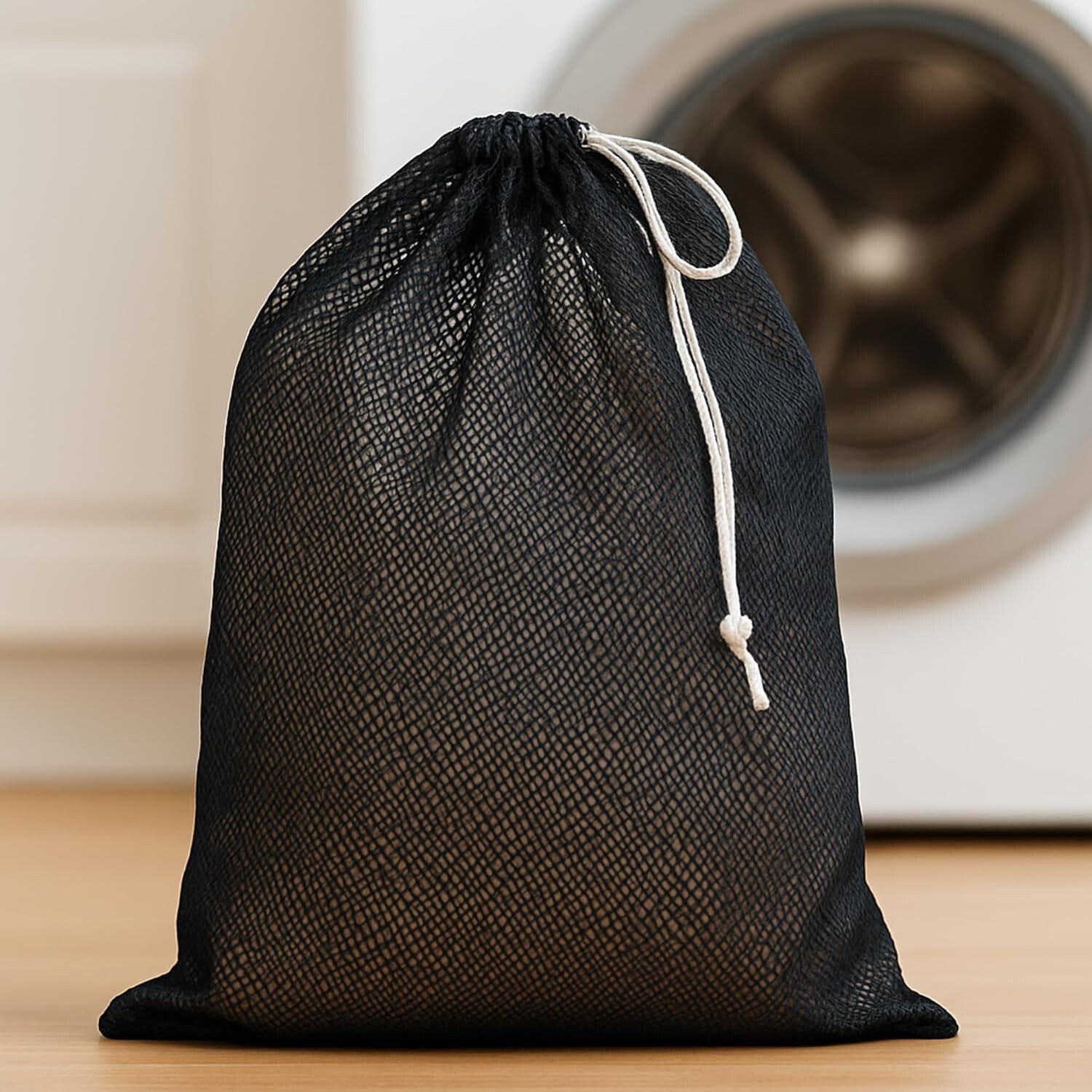 Extra Large Mesh Laundry Bag 40″x30″ Drawstring Washable Storage Sack