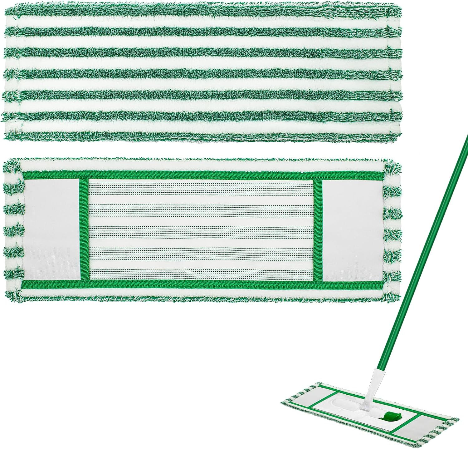Microfiber Mop Refills Compatible with Libman Wet & Dry Microfiber Mop | 2 Pack