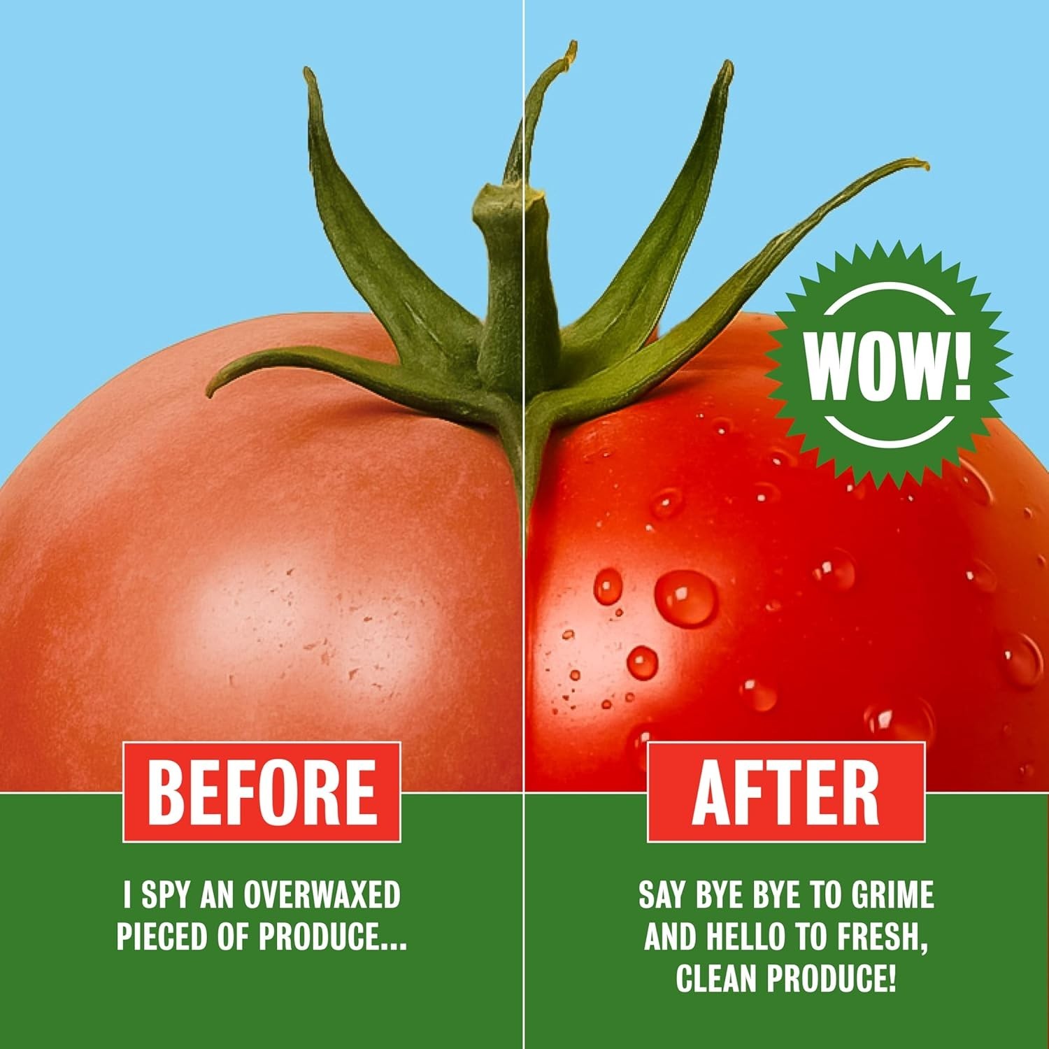 Effective Produce Cleaner Refill 128 Fl Oz Natural Wash for Fruits and Veggies