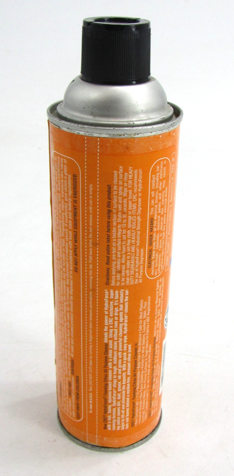 CRC 14400 Citrus Foam 2ct All Purpose Cleaner Degreaser Spray Non-Flammable 18oz