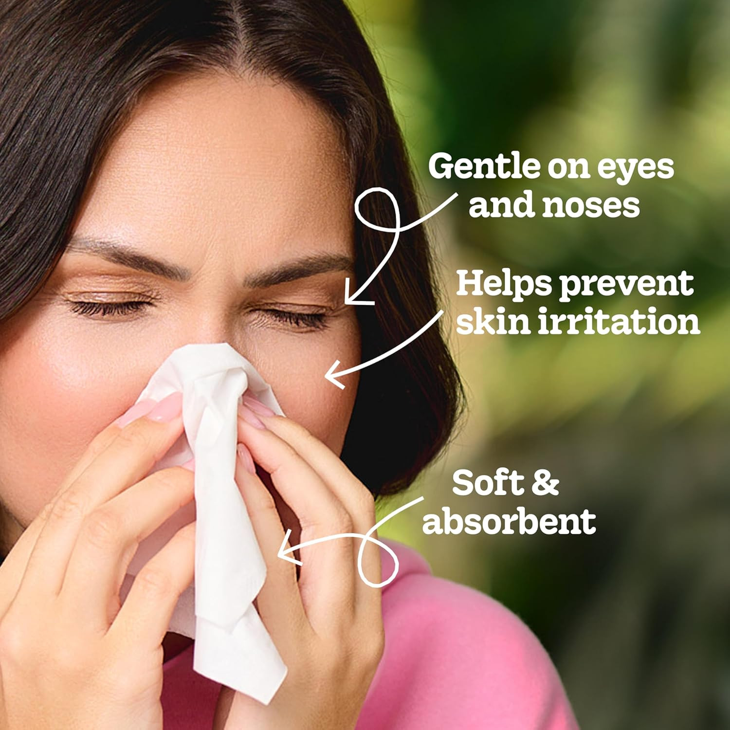 Kleenex Ultra Soft Facial Tissues 4 Cube Boxes 240 Total Tissues Helps Prevent