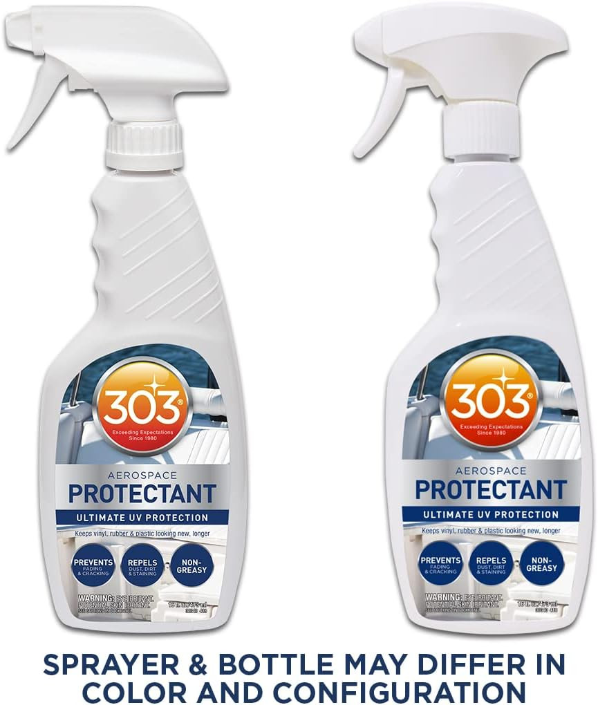 303 Marine Aerospace Protectant – UV Protection – Repels Dust, Dirt, & Staining