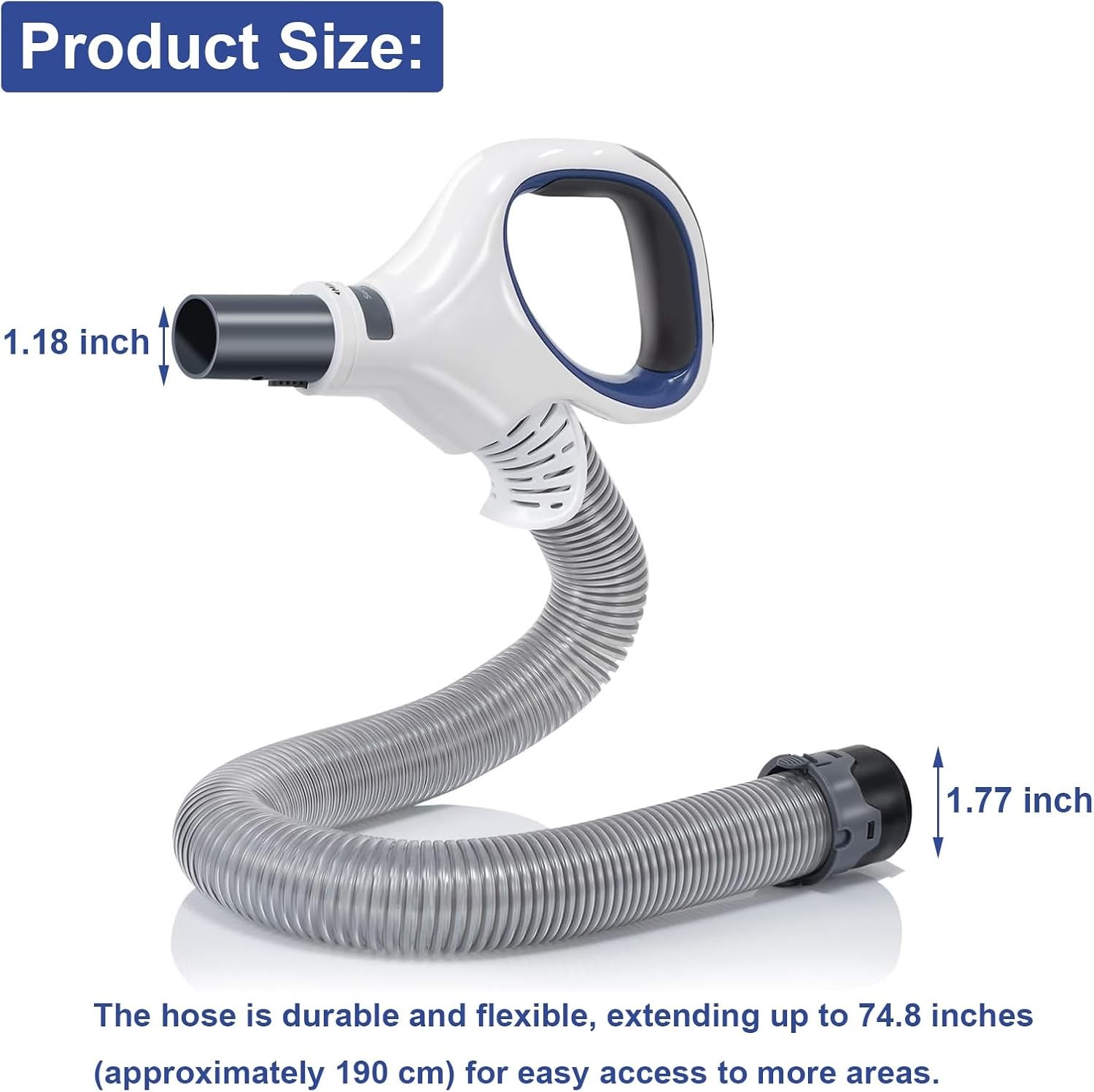 Upgraded Replacement Shark Rotator Hose Handle Compatible for Shark Rotator Pro