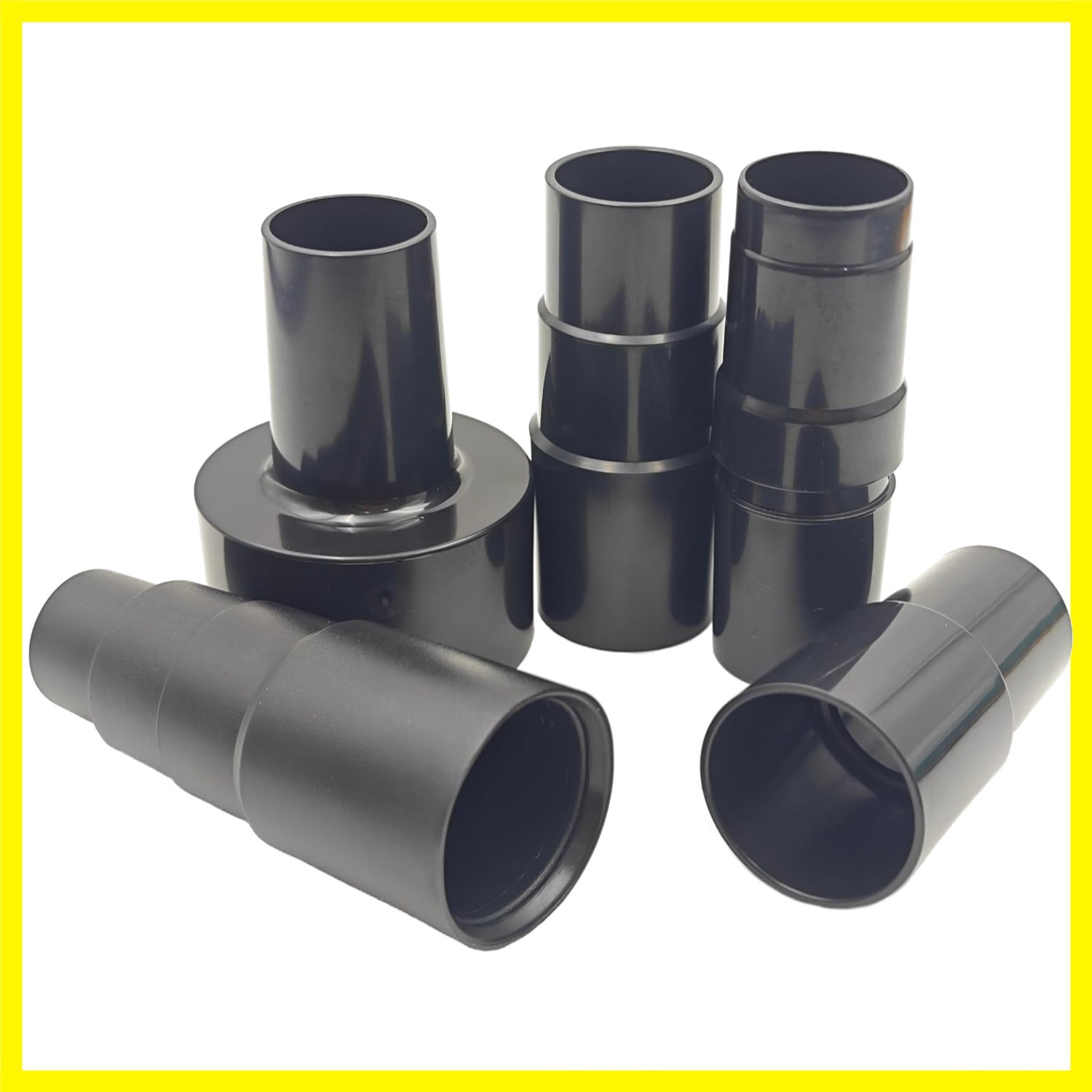 Vacuum Cleaner Plastic Hose Connector Reducer Attachments, 5PCS | 2-1/2 inch …