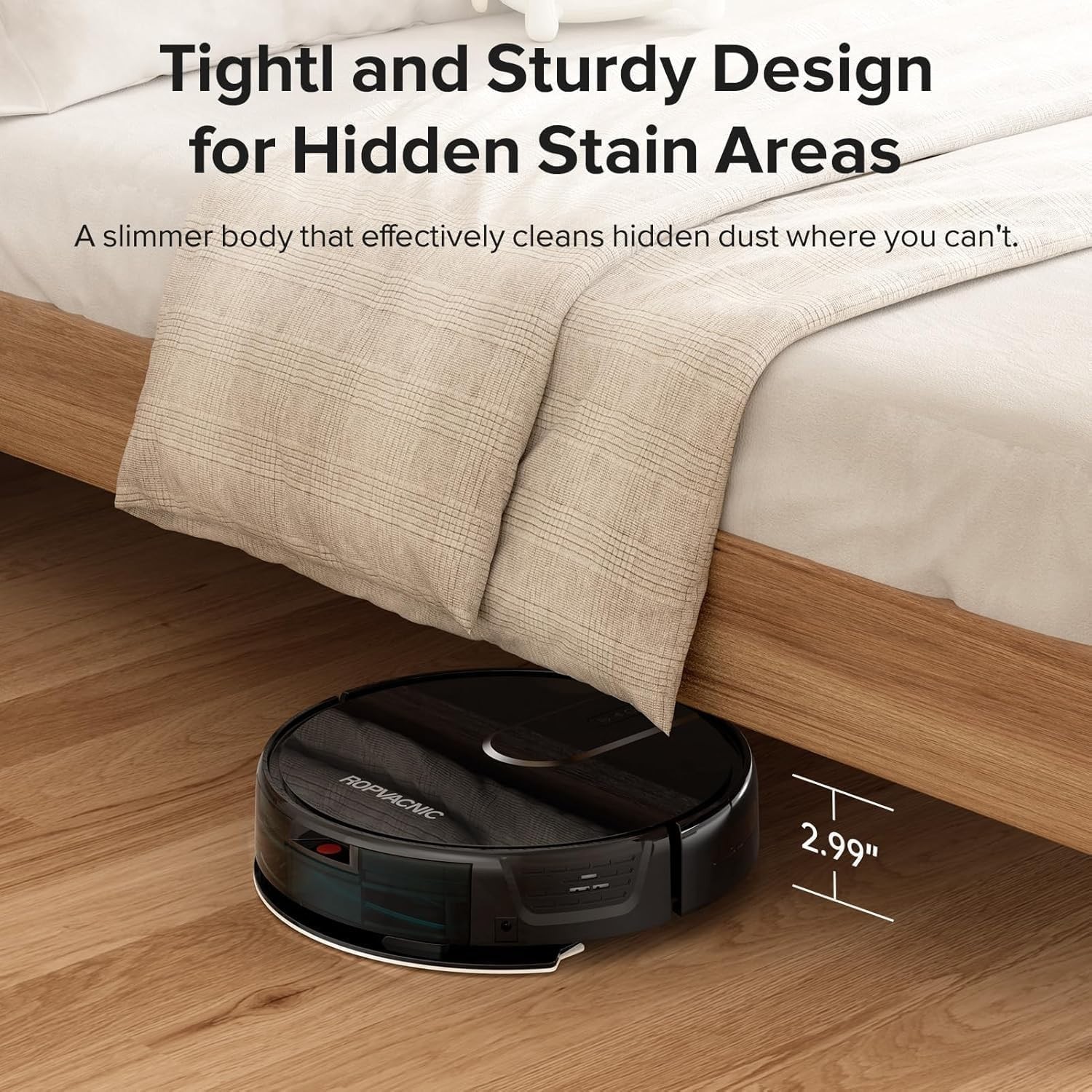 Vacuum and Mop Combo 5200Pa Suction Robotic Cleaner