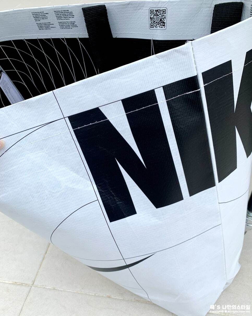 Nike Reusable Shopping Bag Tote Eco Gift Sturdy Grocery Laundry ✅Multiple Sizes