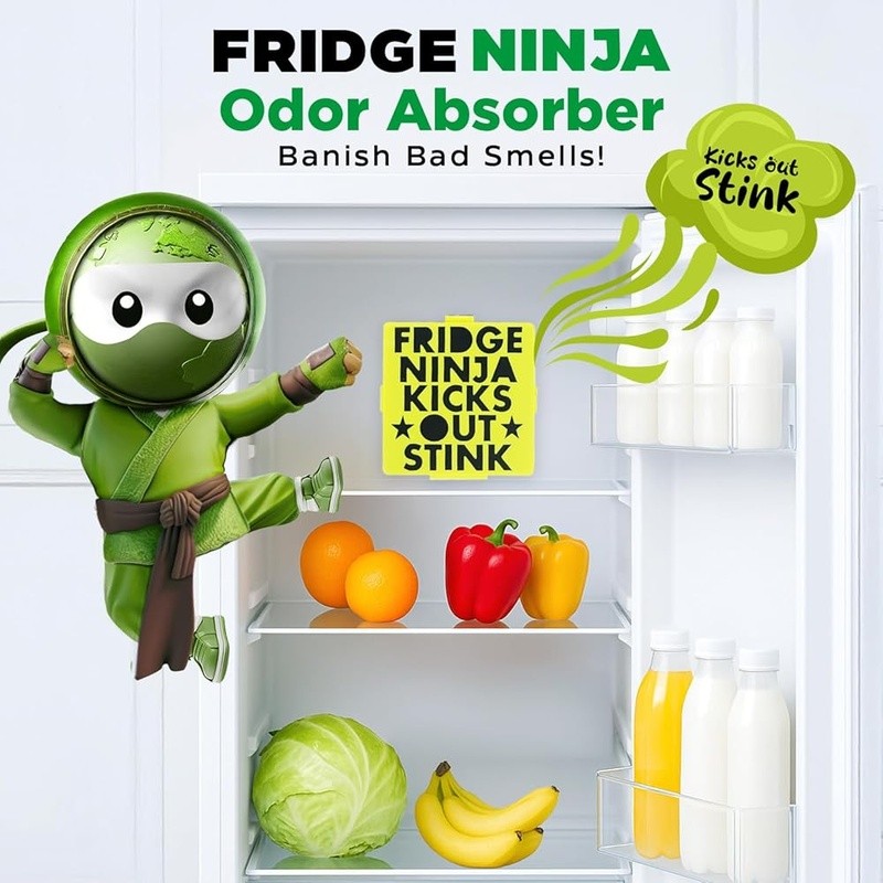 Fridge Deodorizer Activated Carbon Odor Eliminator Freshness Absorber 3 Months