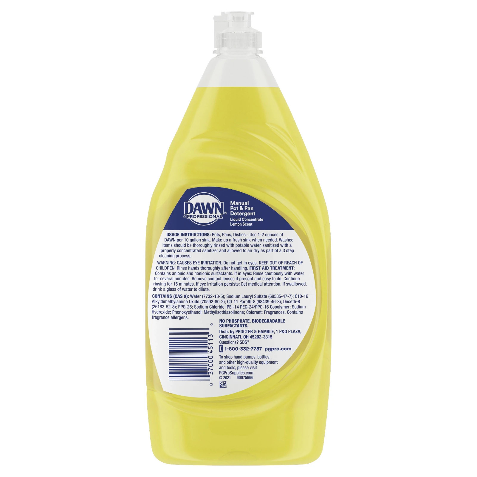 Dawn Professional 38-fl oz Fresh Lemon Dish Soap