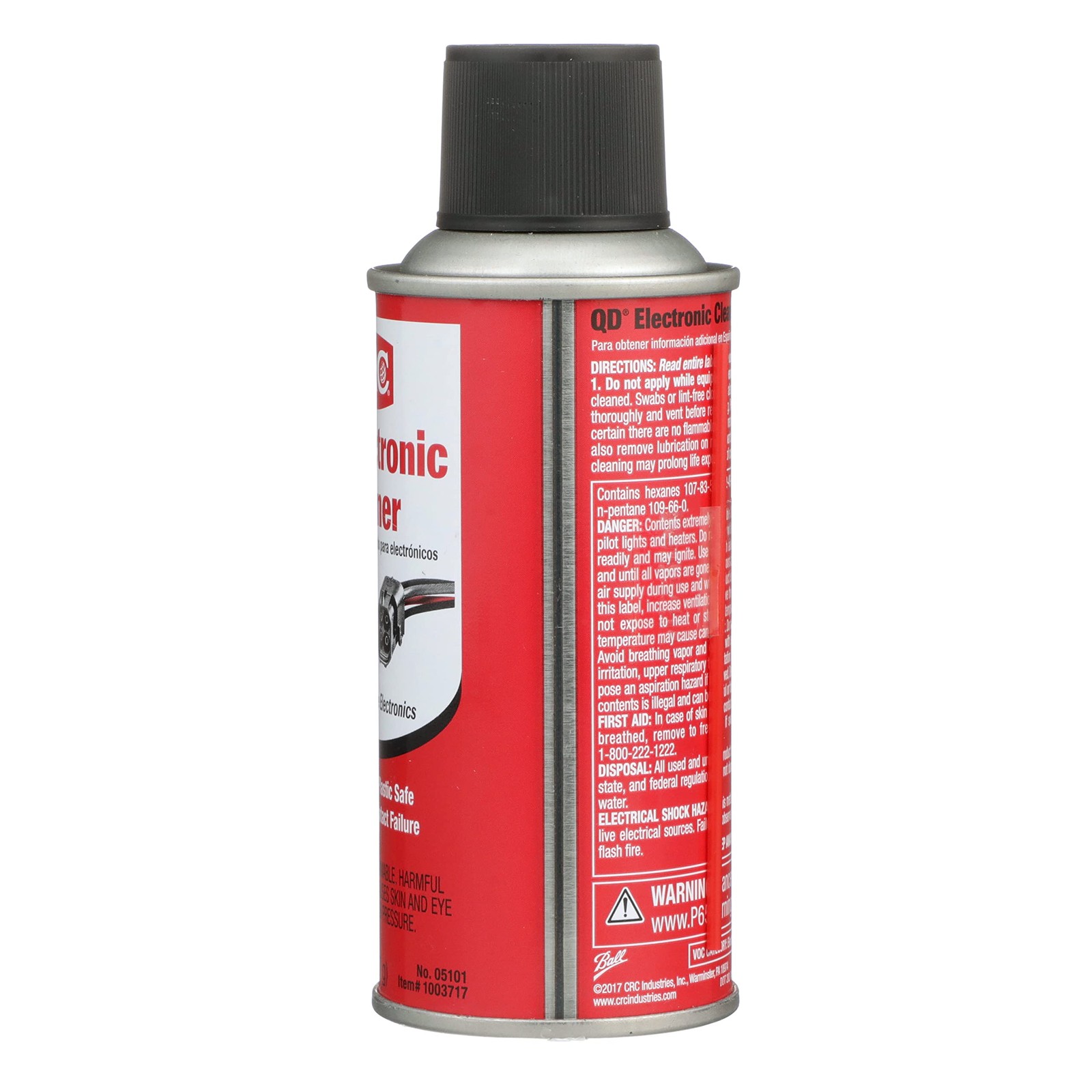 CRC QD Electronic Cleaner 05101 4.5 Ounce (Pack of 1), Clear Colorless Liquid