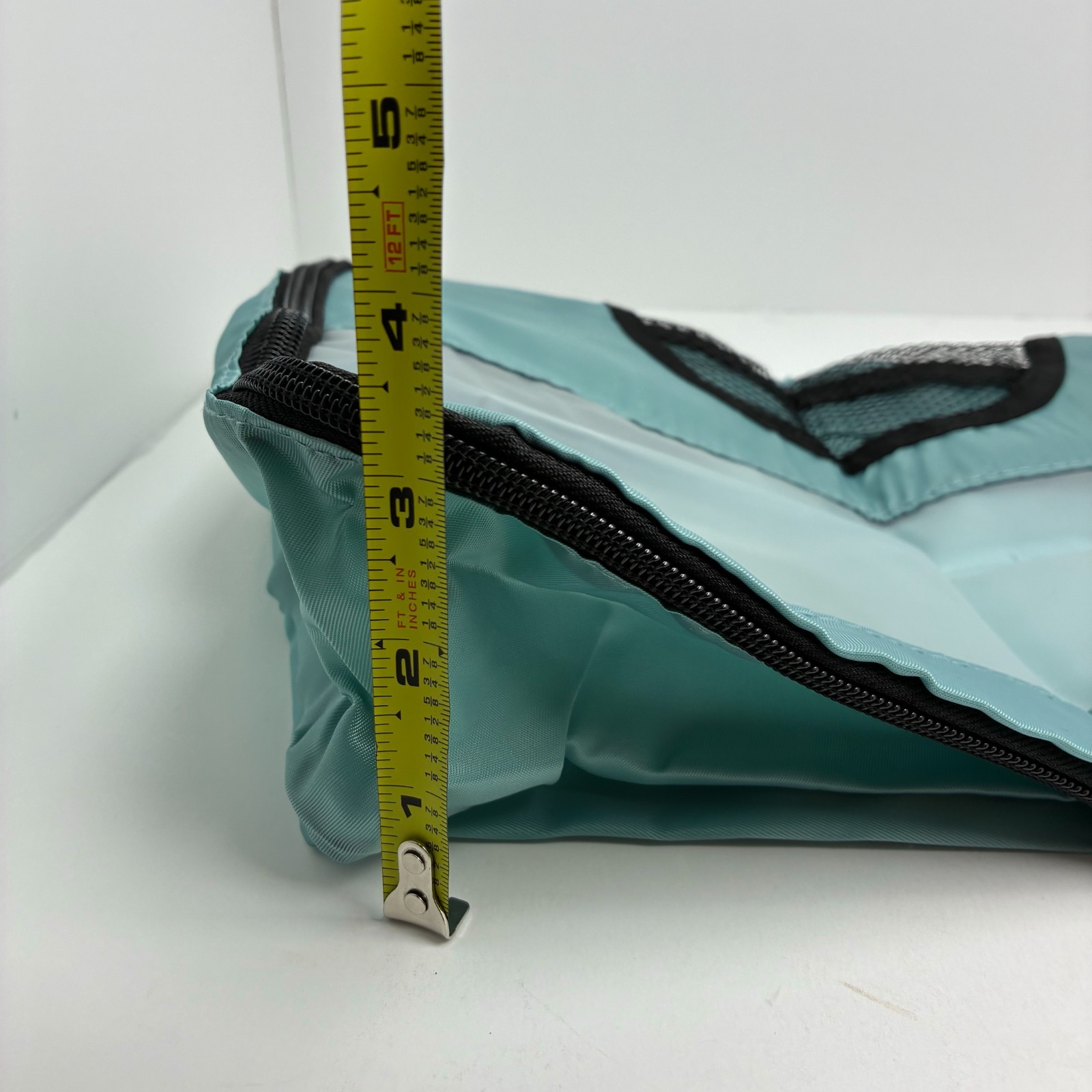 Compression Packing Cubes Set Travel Organizer Bags Luggage Storage Mint Green