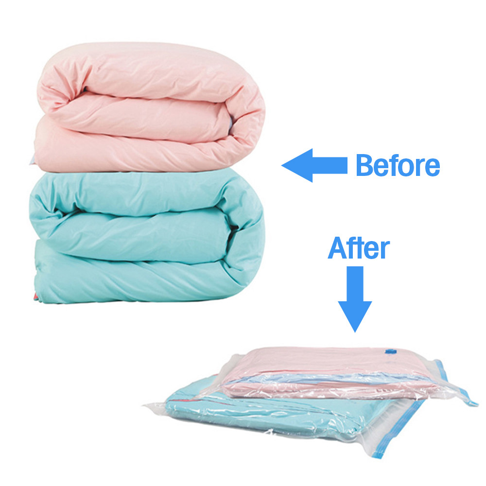 16×20″ 1/10Pcs Vacuum Seal Storage Bags Travel Compression Space Saver Organizer