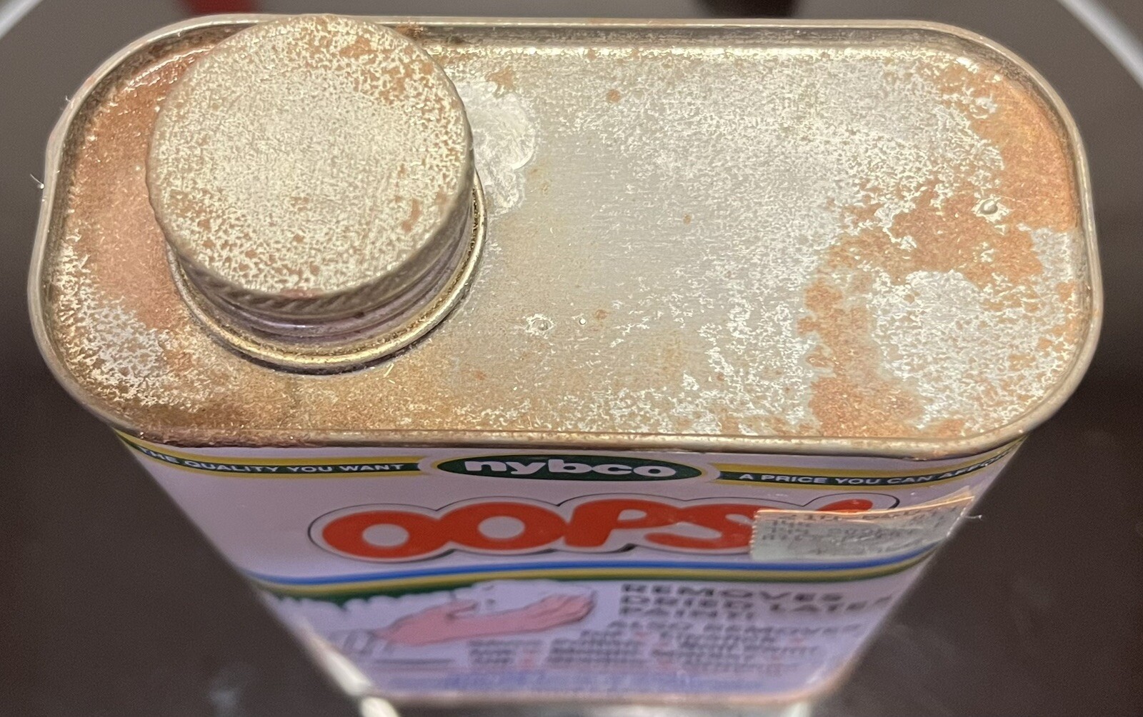 OOPS! NYBCO Stain Remover 1 US Pint Original DISCONTINUED Opened Approx 75% Full