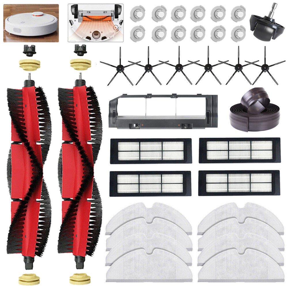 For Roborock S6 S5 Max S60 S65 S5 S50/S55 Mop Cloths Main Side Brush Filter Kits