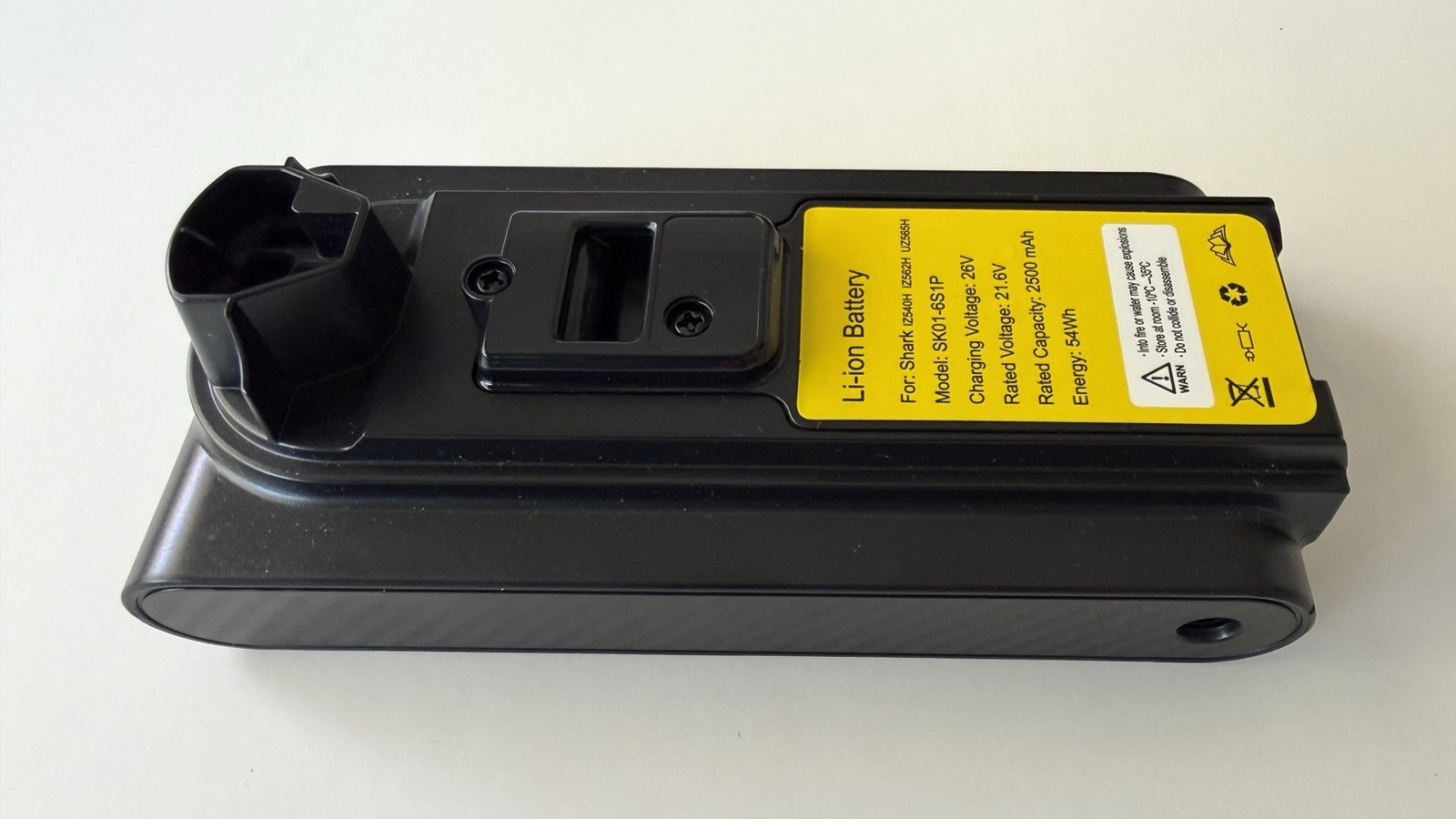 New Battery for Shark IZ540H IZ562H UZ565H SK01-6S1P 21.6V 2500mAh Open Box