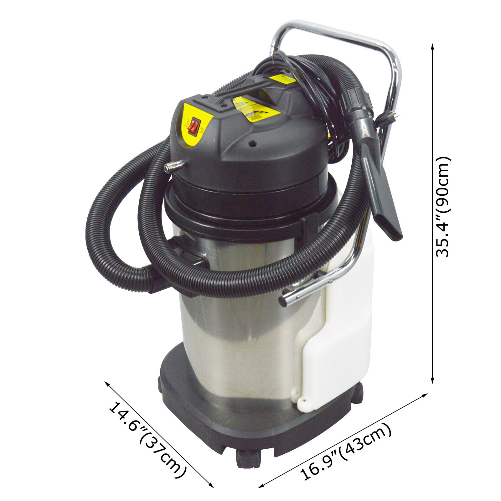 110V Multifunctional Carpet Shampoo Extractor Cleaning Machine 40L/11Gal Cleaner