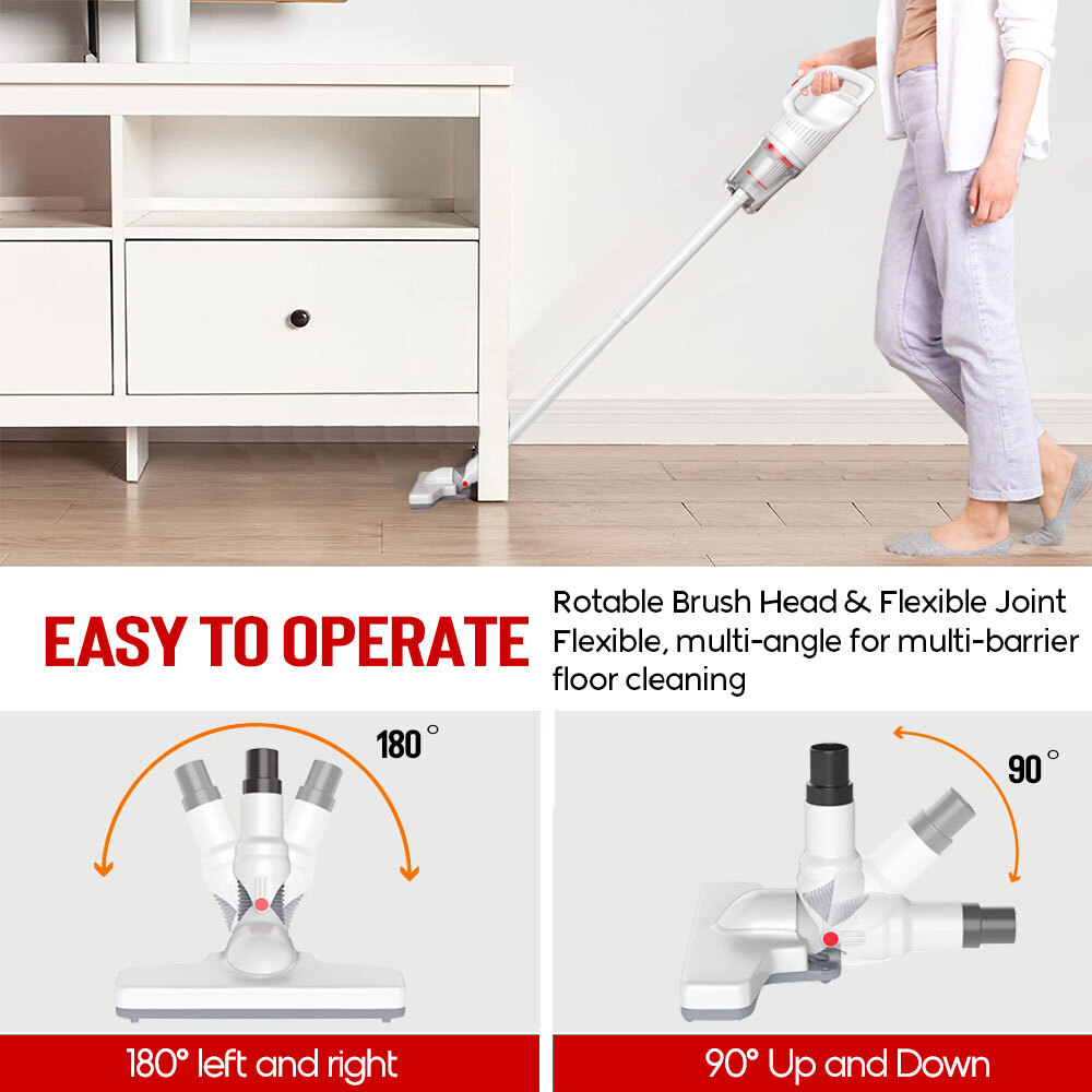 Wet Dry Vacuum Cleaner Stick Vacuum Cordless Home Mattress Car Carpet Cleaner